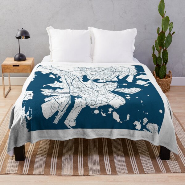 Item preview, Kopie von Kopie von Kopie von Kopie von Kopie von Kopie von Kopie von Kopie von Lisbon map city map poster - modern gift with city map in dark blue designed and sold by 44spaces.