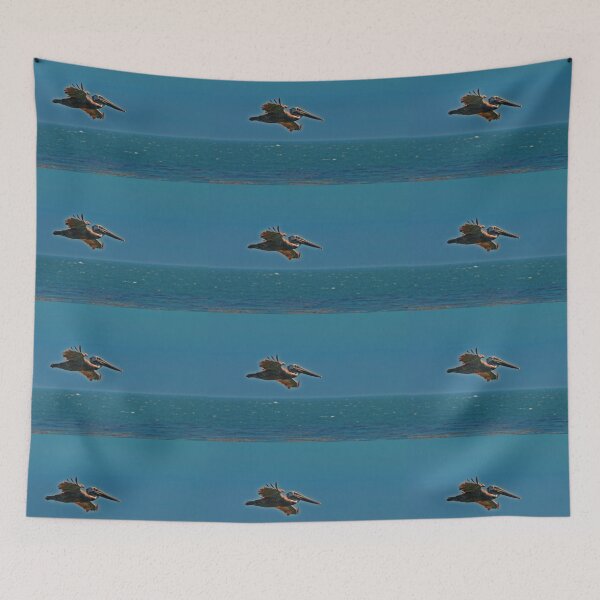 Item preview, Pelican in flight designed and sold by Rob Price.