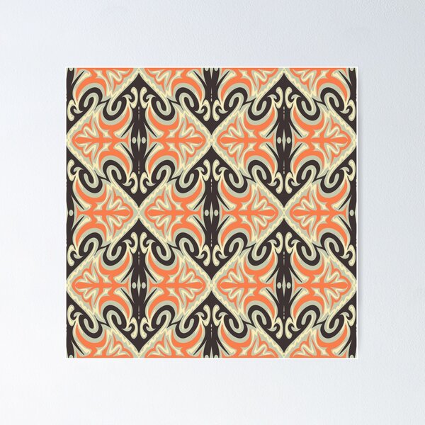 Item preview, Abstract retro vibe designed and sold by PatternLady.