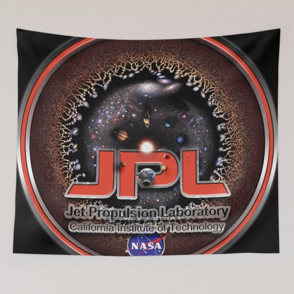 Item preview, NASA JPL Logo with the Universe! designed and sold by Pablo Carlos Budassi.