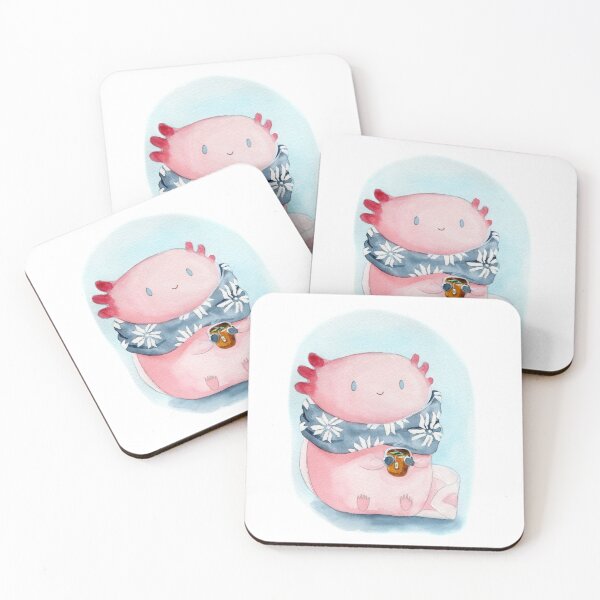 Item preview, Tea Axolotl designed and sold by Threeleaves.