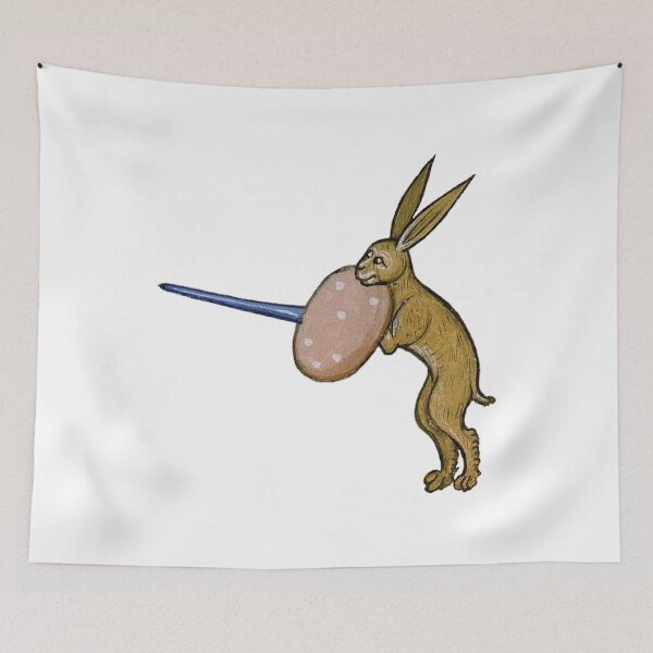 Item preview, Sword & Shield Bunny - Medieval Warrior Rabbit designed and sold by emovendo.