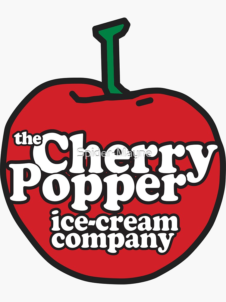 "GTA Vice City The Cherry Popper IceCream Company" Sticker for Sale by