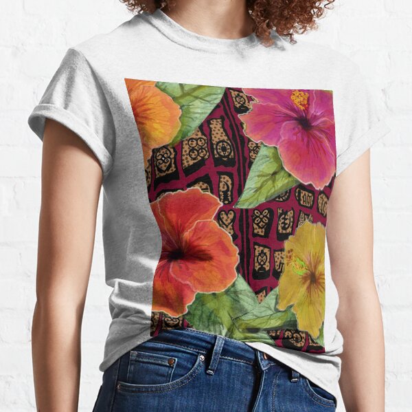 Hibiscus - Parang and Sorrel Classic T-Shirt