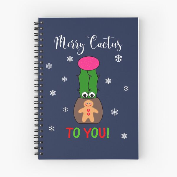 Item preview, Merry Cactus To You - Hybrid Cactus In Gingerbread Man Pot designed and sold by DreamCactus.