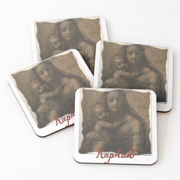 Item preview, Madonna and Child, Drawing by Raphael Sanzio (ACCI) with his Signature designed and sold by VanyssaGraphics.