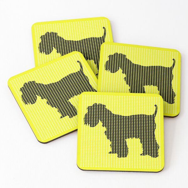 Item preview, Schnauzers pattern and Silhouette designed and sold by Ohlordi.