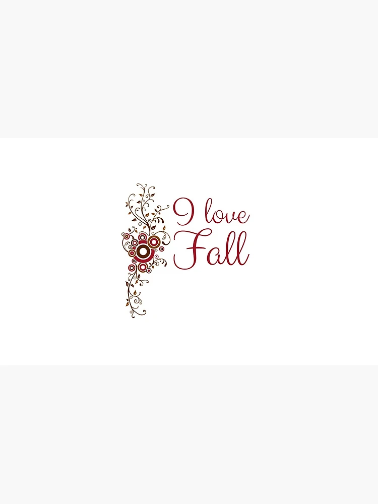 Thumbnail 4 of 4, Coffee Mug, "I Love Fall" designed and sold by KateMarc.