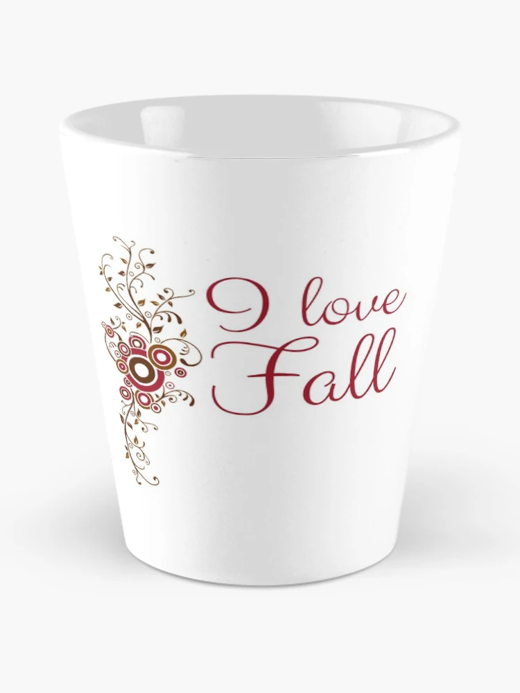Thumbnail 2 of 4, Coffee Mug, "I Love Fall" designed and sold by KateMarc.