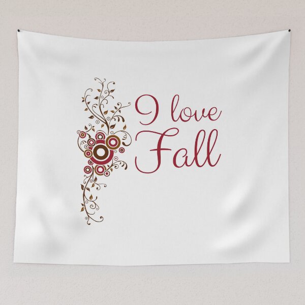 Item preview, "I Love Fall" designed and sold by KateMarc.