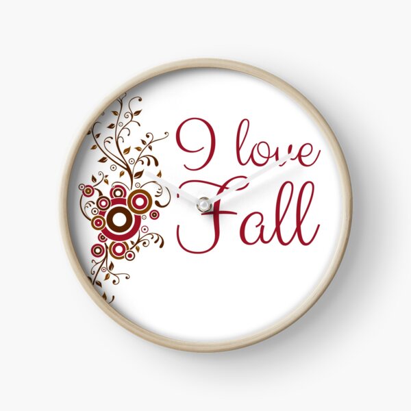 Item preview, "I Love Fall" designed and sold by KateMarc.