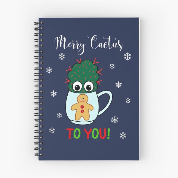 Item preview, Merry Cactus To You - Small Cactus With Red Spikes In Christmas Mug designed and sold by DreamCactus.