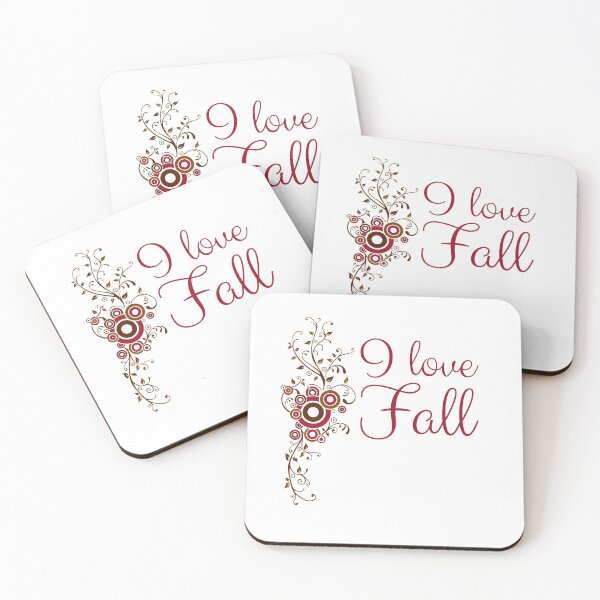 Item preview, "I Love Fall" designed and sold by KateMarc.