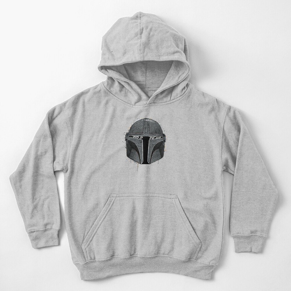 This Is The Way Kids Pullover Hoodie