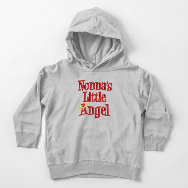 Nonnas Engelchen Halo Design Italienisches Kind Kleinkind Hoodie