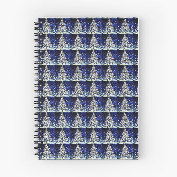 Item preview, Night Christmas Tree, masks, cards, dress, Xmas, t shirt, prints, home decor designed and sold by Lynn Ede.