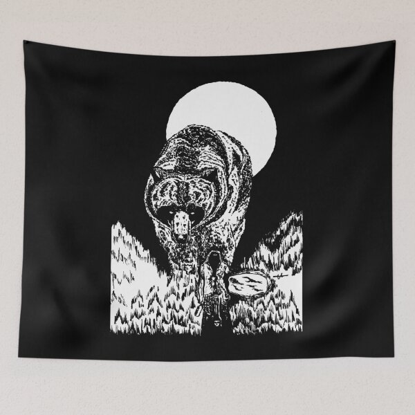 Item preview, Shaman and the Bear Spirit, God Veles, Slavic Gods designed and sold by Marouk.