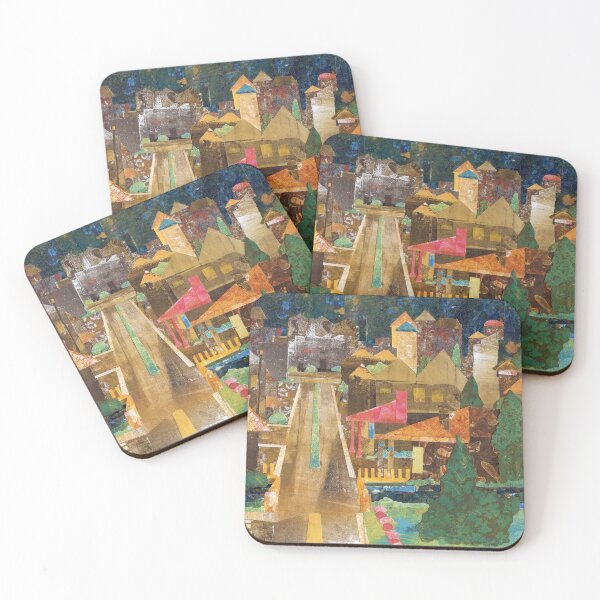 Item preview, Country Town Collage designed and sold by Heatherian.