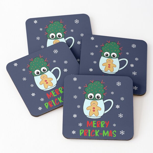 Item preview, Merry Prick Mas - Small Cactus With Red Spikes In Christmas Mug designed and sold by DreamCactus.