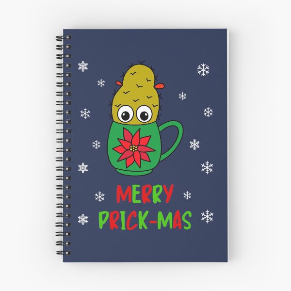 Item preview, Merry Prick Mas - Small Christmas Cactus In Poinsettia Mug designed and sold by DreamCactus.