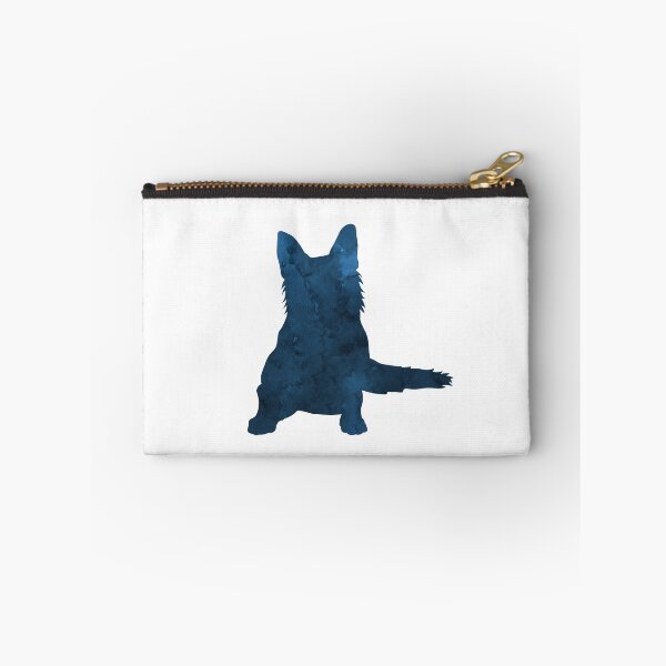 Item preview, German Shepherd - Dark Blue Dog Art Silhouette - Dogs designed and sold by TheJollyMarten.