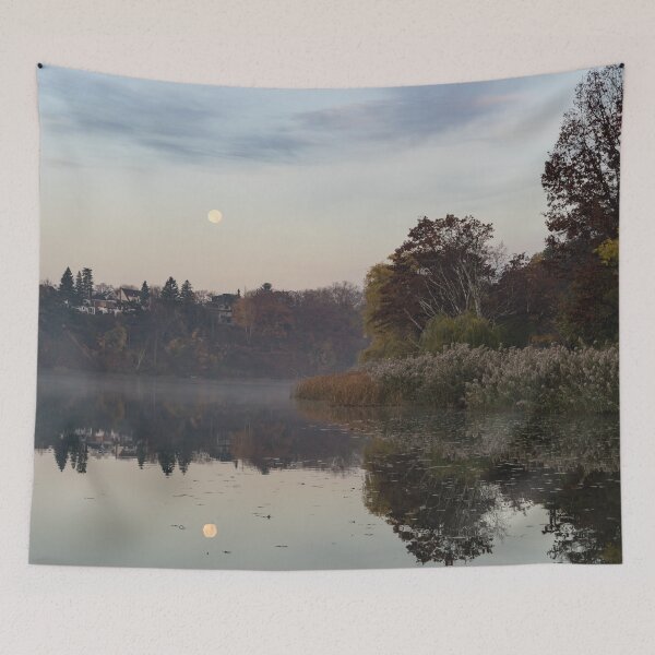 Item preview, Supermoon Moonset Mirror designed and sold by Georgia Mizuleva.