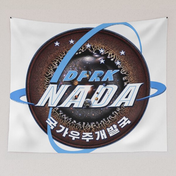 Item preview, North Korean Space Agency NADA Logo with the Universe! designed and sold by Pablo Carlos Budassi.