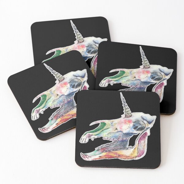 Item preview, Unicorn skull designed and sold by Sunaokami.