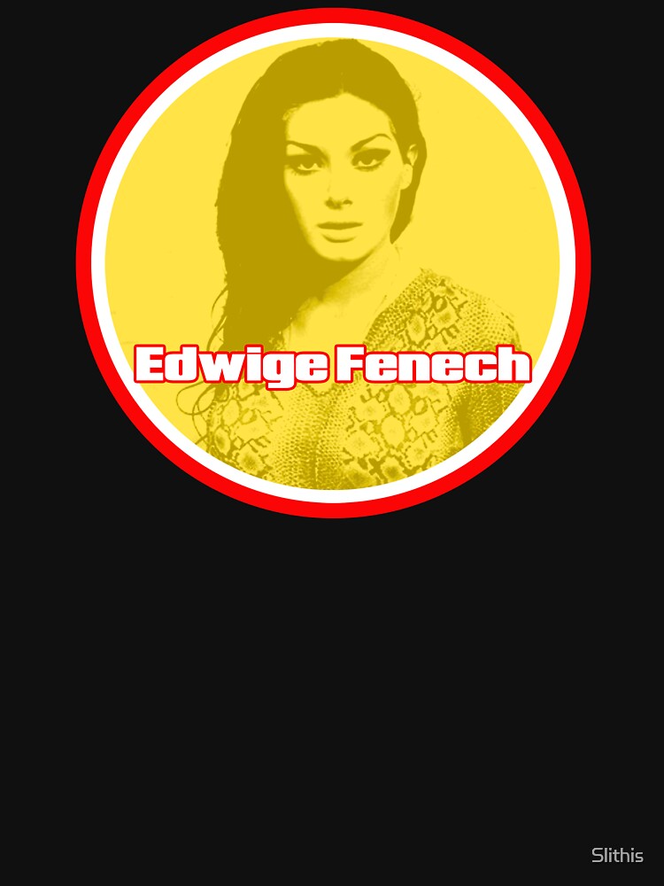 "Edwige Fenech Queen of the Giallo" Tshirt by Slithis Redbubble