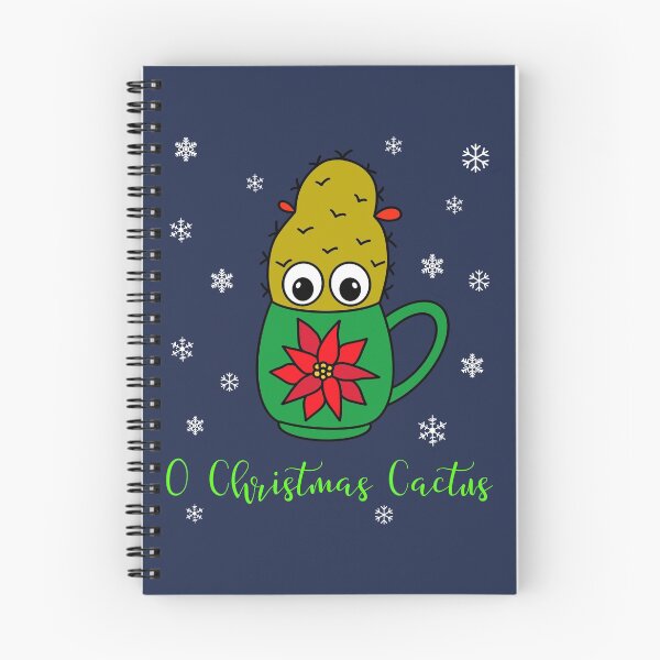 Item preview, O Christmas Cactus - Small Christmas Cactus In Poinsettia Mug designed and sold by DreamCactus.