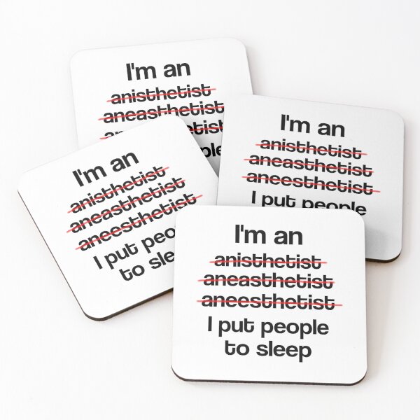 Item preview, Im an Anaesthetist I Put People to Sleep designed and sold by VersiMerch.