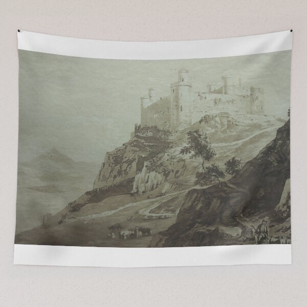 Item preview, Harlech Castle - Paul Sandby - c1800 designed and sold by CrankyOldDude.