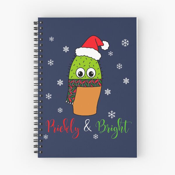 Artikelvorschau, Prickly And Bright - Cute Cactus With Christmas Scarf entworfen und verkauft von DreamCactus.
