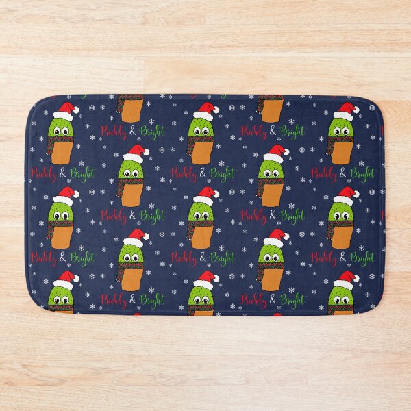 Item preview, Prickly And Bright - Cute Cactus With Christmas Scarf designed and sold by DreamCactus.