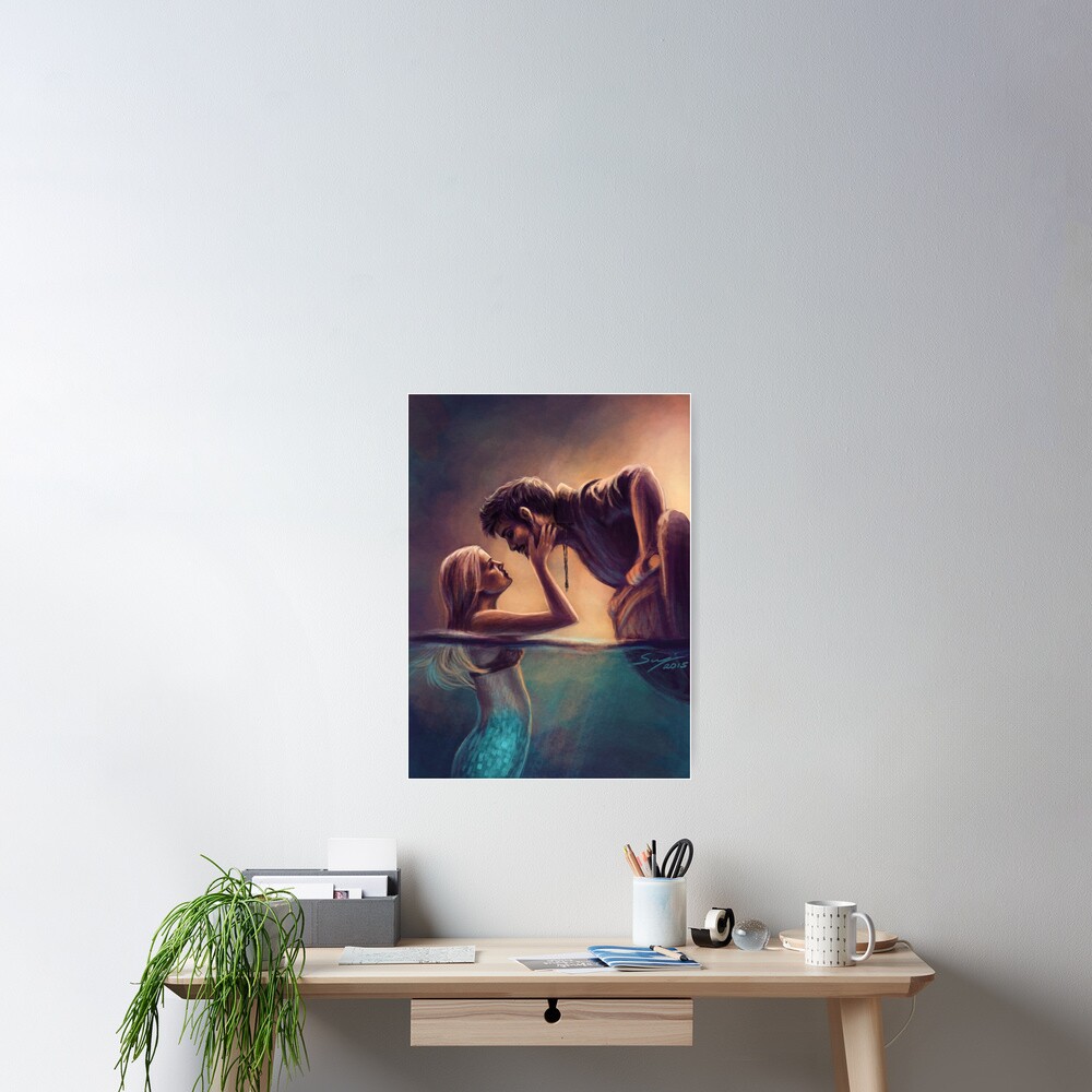 Captain Jones & The Mermaid Poster