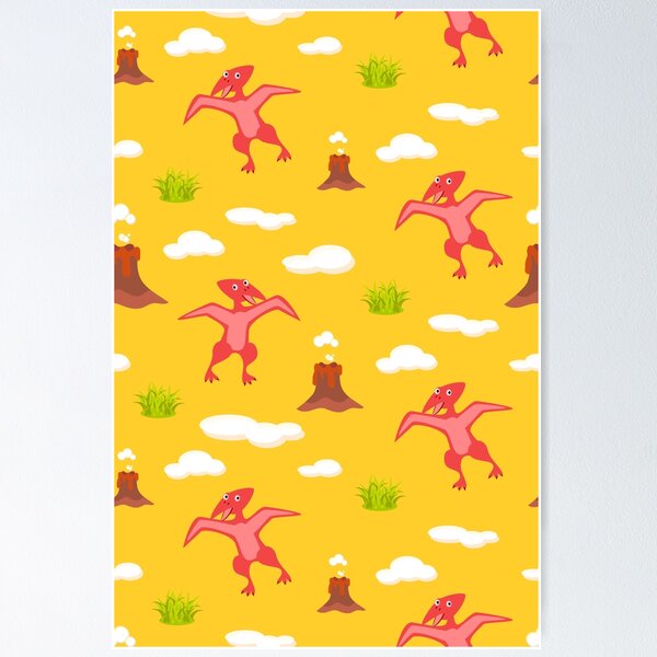 Item preview, Cute Dinosaur & Dinosaur Eggs Pattern designed and sold by Isiralive27.