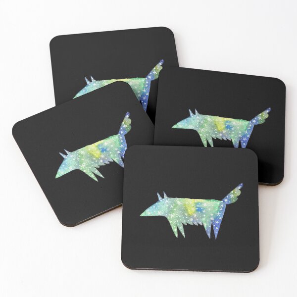 Item preview, Galaxy wolf designed and sold by alisonsadler.