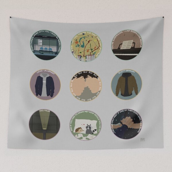 Item preview, ELU: A MINIMALIST LOVE STORY designed and sold by mellarkboxers.