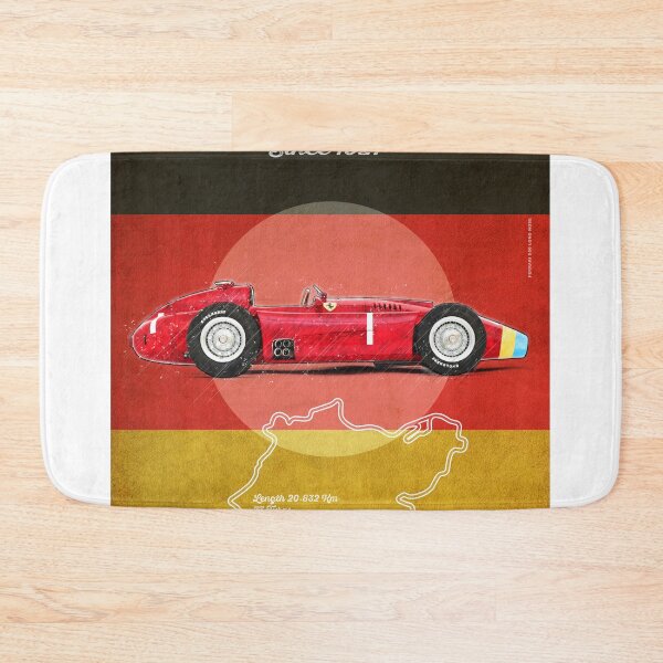 Item preview, Nürburgring Vintage Ferrari Fangio designed and sold by Theodor Decker.