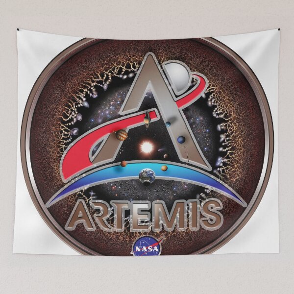 Item preview, NASA ARTEMIS Logo with the Universe! designed and sold by Pablo Carlos Budassi.