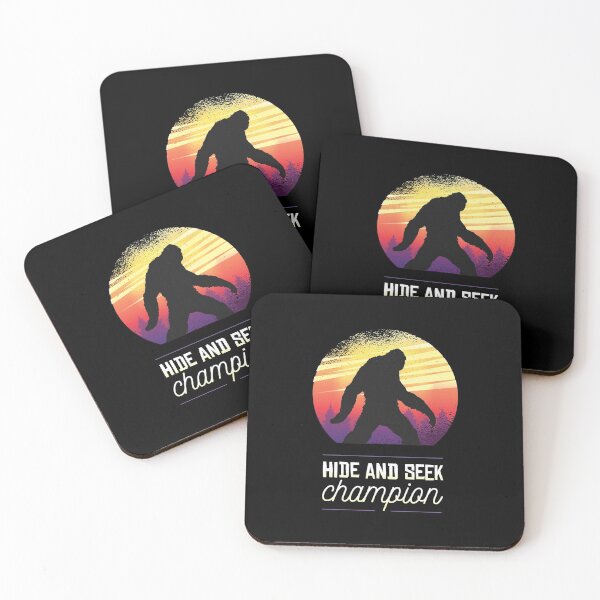 Item preview, bigfoot hide and seek champion funny quote  designed and sold by pirminio.