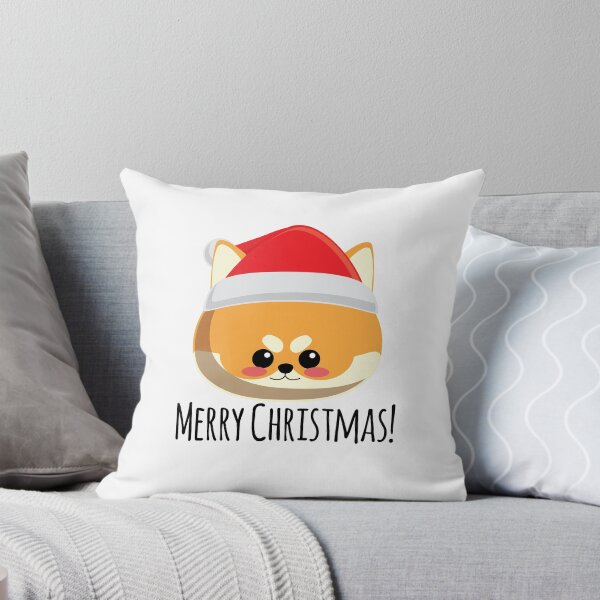 Item preview, Seasons greetings from Sunny the festive Shiba Inu designed and sold by MochiPals.