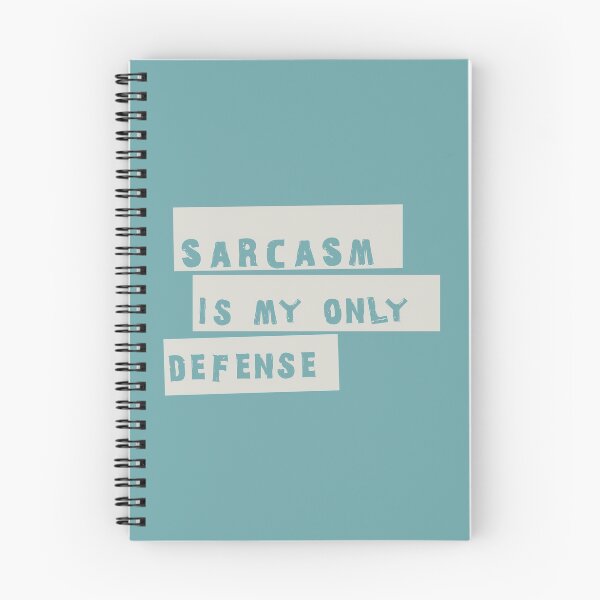 Item preview, Sarcasm is my only defence  designed and sold by blurbox.