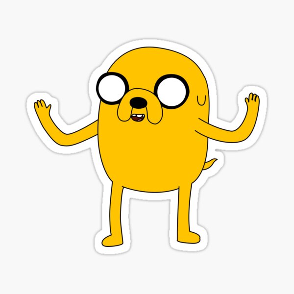 Pegatina Finn y Jake – Hora de Aventuras – adhesivosNatos