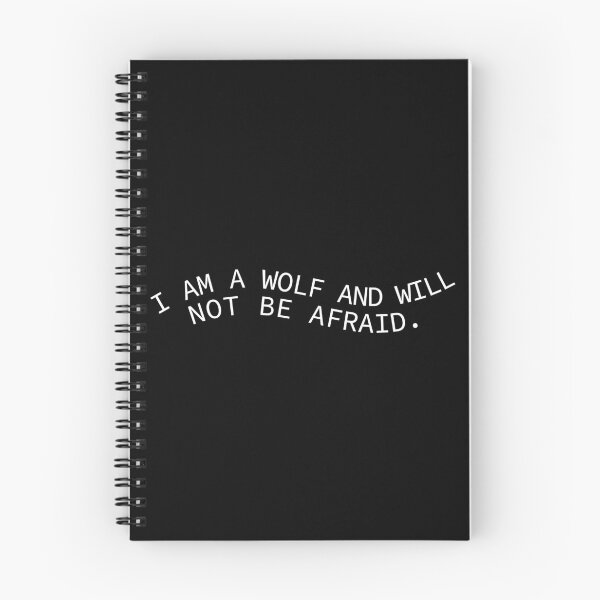 Item preview, I Am a Wolf and Will Not Be Afraid designed and sold by abbavengers.