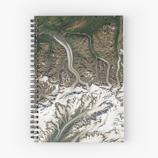 Item preview, Glaciares de Alaska desde el espacio designed and sold by Intrepix.