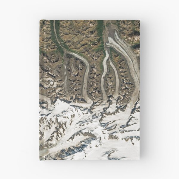Item preview, Alaska glaciers from space designed and sold by Intrepix.