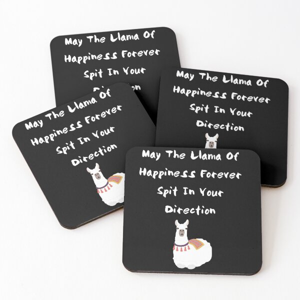 Item preview, May The Llama Of Happiness Funny Llama  designed and sold by SparkleLiveLife.