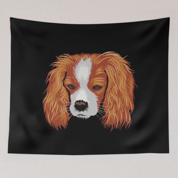 Item preview, A Cavalier King Charles Spaniel dog portrait designed and sold by Gerald Waters.