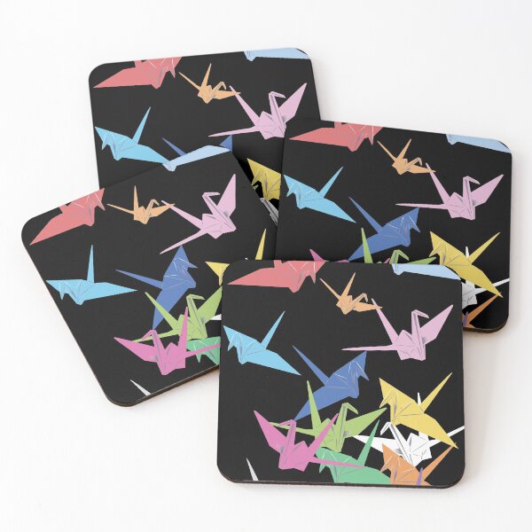 Item preview, Rainbow of paper cranes designed and sold by Miriam Omura.